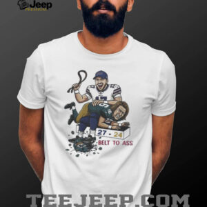 Josh Allen Trevor Lawrence Belt To Ass Buffalo Bills 27 24 Jaguars Unisex T shirt