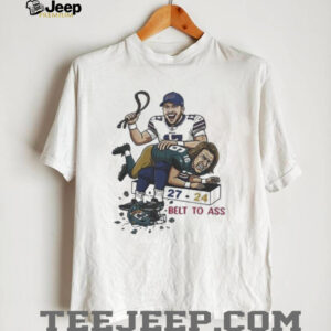 Josh Allen Trevor Lawrence Belt To Ass Buffalo Bills 27 24 Jaguars Unisex T shirt
