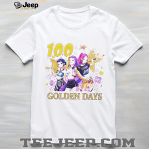 K Pop Anime Style “100 Golden Days” Girl Group Graphic Tee