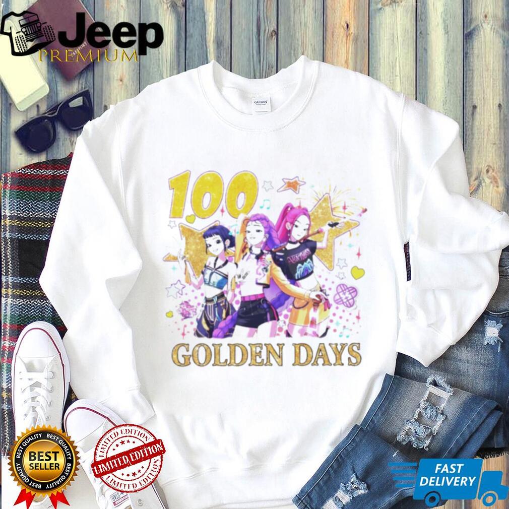 K Pop Anime Style “100 Golden Days” Girl Group Graphic Tee K Pop Anime Style “100 Golden Days” Girl Group Graphic Tee