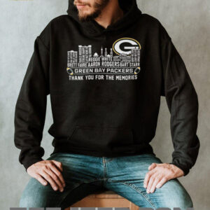 Legendary Green Bay Packers Player Names Skyline T Shirt