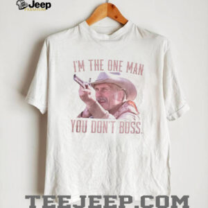 Lonesome Dove Augustus McCrae One Man You Dont Boss T Shirt