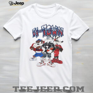 Looney Tunes x Houston Texans H Town Football vintage shirt Looney Tunes x Houston Texans H Town Football vintage shirt