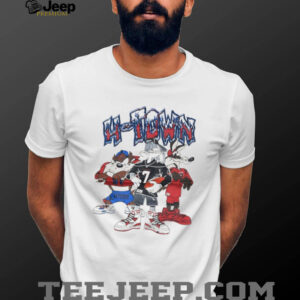Looney Tunes x Houston Texans H Town Football vintage shirt