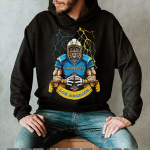 Los Angeles Chargers Lightning Bolt Football Shirt Los Angeles Chargers Lightning Bolt Football Shirt