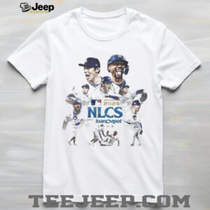 Los Angeles Dodgers 2025 NLCS Champions Locker Room T Shirt