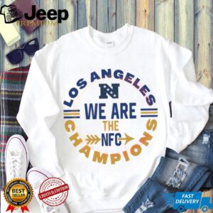 Los Angeles We Are The NFC Champions Football Circular Graphic T Shirt