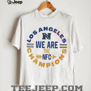 Los Angeles We Are The NFC Champions Football Circular Graphic T Shirt