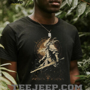 Maliketh The Black Blade Elden Ring Boss Illustration T Shirt