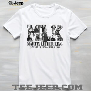 Martin Luther King signature MLK 1929 1968 shirt