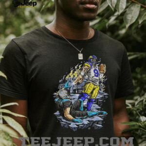 Matthew Stafford x skeleton Los Angeles Rams Football NFL vintage shirt