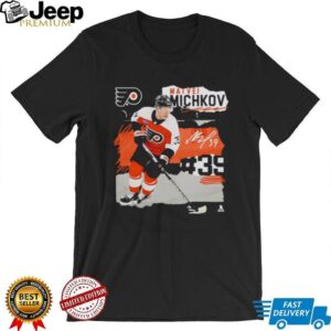 Matvei Michkov Philadelphia Flyers Hockey Player Signature Design Shirt