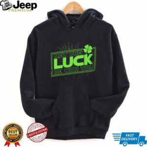 May The Luck Be With You Funny St. Patrick's Day Star Parody T Shirt