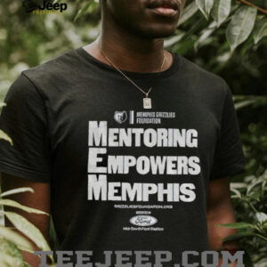 Mentoring Empowers Memphis Memphis Grizzlies Foundation vintage shirt