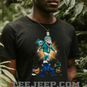 Miami Dolphins Mascot Victory T Shirt AFC East Dominance Miami Dolphins Mascot Victory T Shirt AFC East Dominance