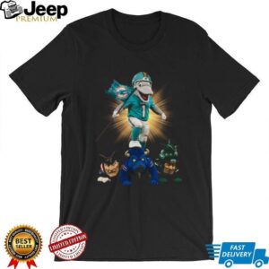 Miami Dolphins Mascot Victory T Shirt AFC East Dominance