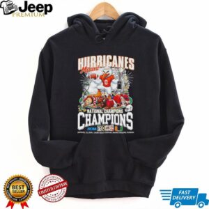 Miami Hurricanes 2026 National Champions Mascot Victory Shirt Miami Hurricanes 2026 National Champions Mascot Victory Shirt