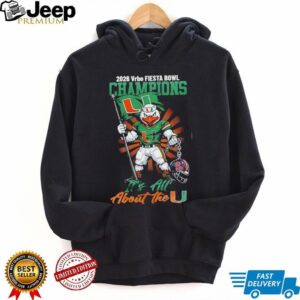 Miami Hurricanes 2026 Vrbo Fiesta Bowl Champions Shirt