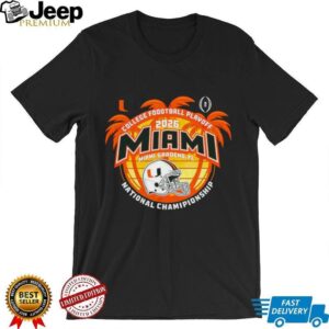 Miami Hurricanes CFP National Championship 2026 Shirt Miami Hurricanes CFP National Championship 2026 Shirt