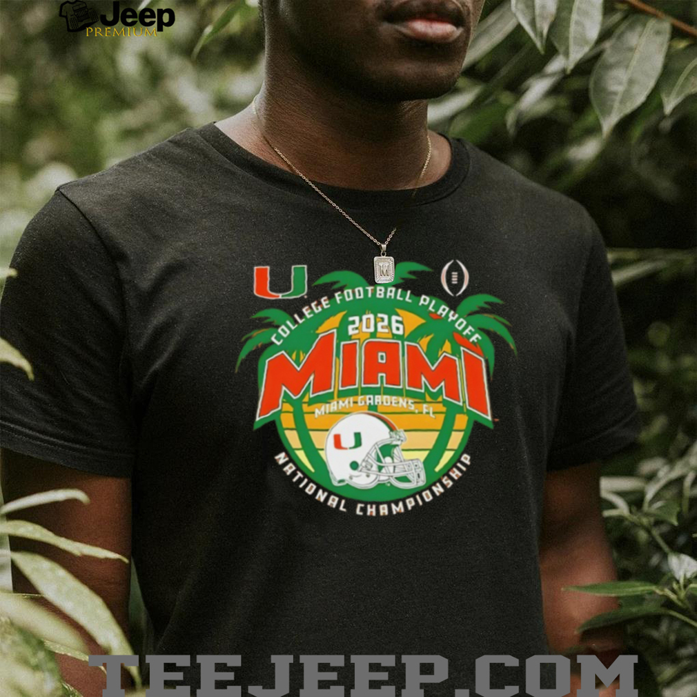 Miami Hurricanes Football 2026 Men’s National Championship Game shirt Miami Hurricanes Football 2026 Men’s National Championship Game shirt