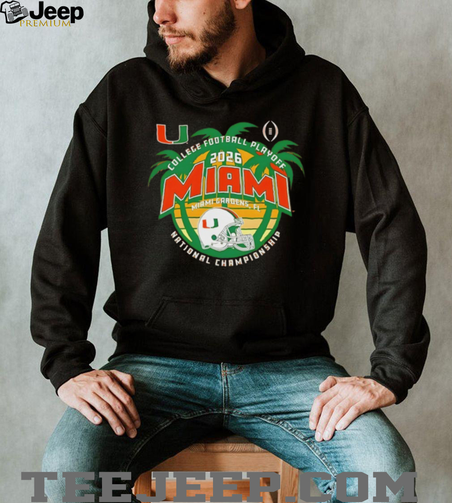 Miami Hurricanes Football 2026 Men’s National Championship Game shirt Miami Hurricanes Football 2026 Men’s National Championship Game shirt