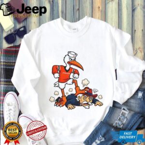 Miami Hurricanes beat Ole Miss Rebels Football mascot CFP Semifinal shirt