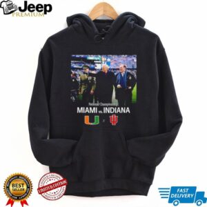 Miami Vs Indiana National Championship Football T Shirt Miami Vs Indiana National Championship Football T Shirt