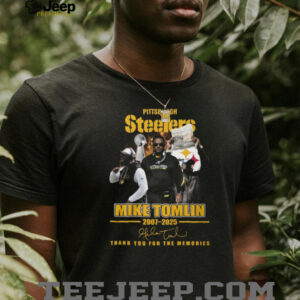 Mike Tomlin Pittsburgh Steelers Thank You For The Memories Tribute Shirt