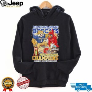 Montana State Bobcats FCS 2025 2026 Division I National Champions shirt