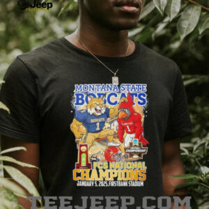 Montana State Bobcats FCS 2025 2026 Division I National Champions shirt