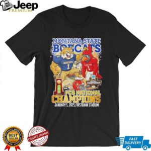 Montana State Bobcats FCS 2025 2026 Division I National Champions shirt
