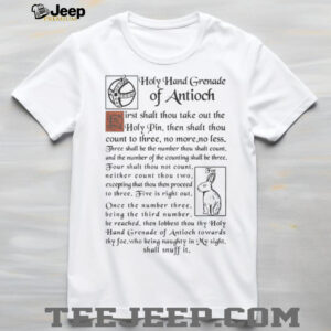 Monty Python Holy Hand Grenade T Shirt