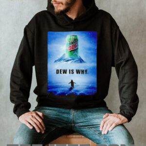 Mountain Dew Is Why Penguin On Ice Parody Graphic T Shirt Mountain Dew Is Why Penguin On Ice Parody Graphic T Shirt