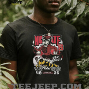 NC State Wolfpack vs. Georgia Tech Yellow Jackets 2025 Victory T Shirt NC State Wolfpack vs. Georgia Tech Yellow Jackets 2025 Victory T Shirt