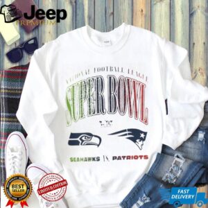 NFL Super Bowl 2026 Seahawks vs Patriots Matchup Graphic T Shirt