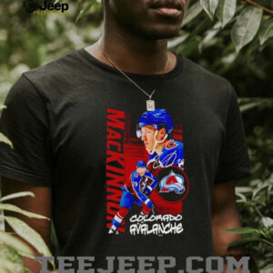 Nathan MacKinnon Colorado Avalanche Hockey Player Signature Shirt