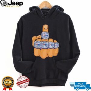 New England Football Patriots World Champions Tom Brady Bill Belicheck Hand shirt