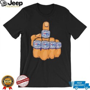 New England Football Patriots World Champions Tom Brady Bill Belicheck Hand shirt