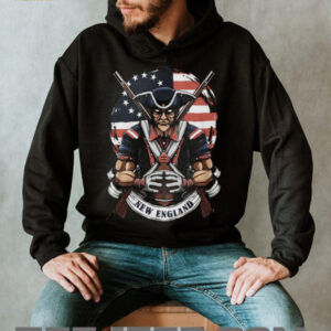 New England Patriot Football Muscular Character Tshirt New England Patriot Football Muscular Character Tshirt