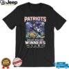 New England Patriots 2025 AFC East Division Champions T Shirt New England Patriots 2025 AFC East Division Champions T Shirt