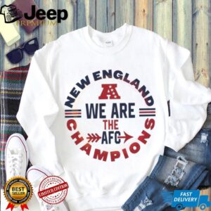 New England We Are The AFC Champions Football Logo T Shirt T Shirt