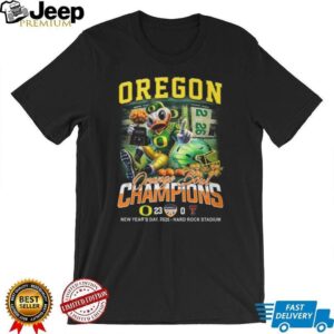 New Year’s Day 2025 Hard Rock Stadium Oregon Ducks Champions Shirt New Year’s Day 2025 Hard Rock Stadium Oregon Ducks Champions Shirt
