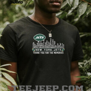New York Jets Thank You For The Memories Player Roster T Shirt