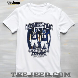 Nicholas Singleton and Kaytron Allen Penn State Nittany Lions football one more time for the greatest team in America shirt Nicholas Singleton and Kaytron Allen Penn State Nittany Lions football one more time for the greatest team in America shirt