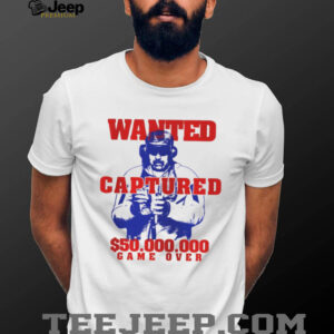 Nicolas Maduro Wanted captured 50 000 000 game over shirt