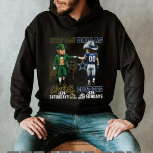 Notre Dame Irish on Saturdays & Dallas Cowboys on Sundays T Shirt