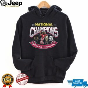 Official Indiana Hoosiers 2025 National Championship Victory Tee Official Indiana Hoosiers 2025 National Championship Victory Tee