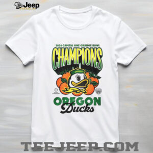Official Oregon Ducks Capital One Orange Bowl Champions 2026 shirt Official Oregon Ducks Capital One Orange Bowl Champions 2026 shirt