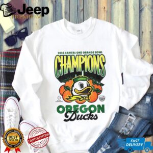 Official Oregon Ducks Capital One Orange Bowl Champions 2026 shirt
