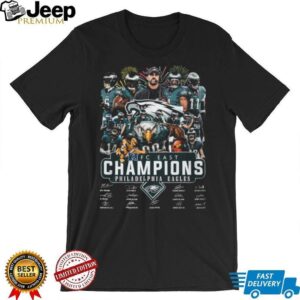 Official Philadelphia Eagles 2023 2024 NFC East Champions Commemorative Tee Official Philadelphia Eagles 2023 2024 NFC East Champions Commemorative Tee
